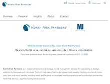 Tablet Screenshot of midwestunitedinsurance.com